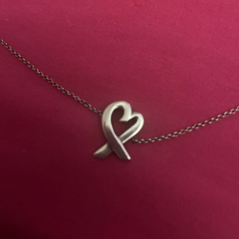 Tiffany heart necklace